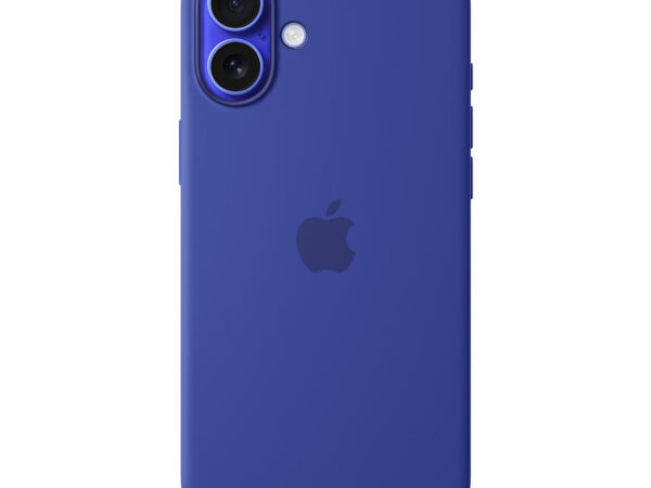 Apple Custodia MagSafe in silicone per iPhone 16 Plus - Blu oltremare
