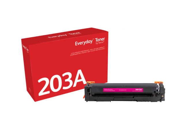 Everyday Toner  di Xerox Magenta compatibile con HP 203A (CF543A), Capacità standard