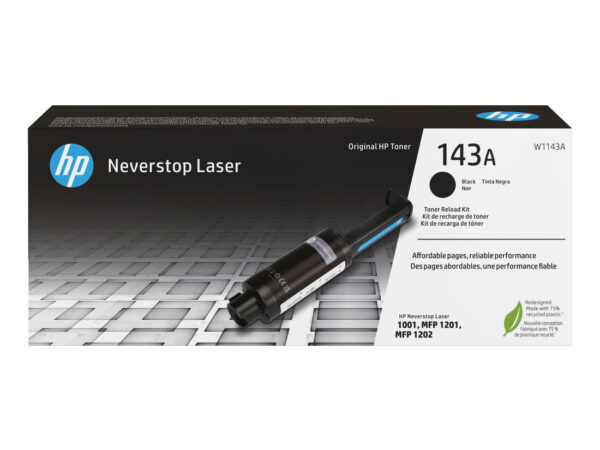 HP Kit ricarica toner nero originale Neverstop 143A