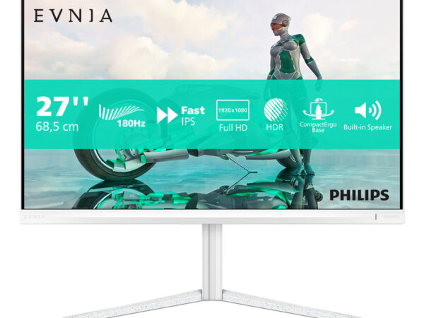 Philips Evnia 27M2N3201A/00 Monitor PC 68,6 cm (27") 1920 x 1080 Pixel Full HD LCD Bianco