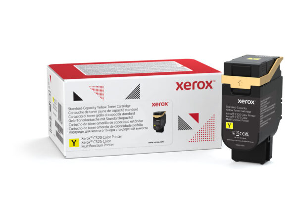 Xerox Cartuccia toner Giallo a Capacità standard da 1800 Pagine per Stampante a colori  C320/multifunzione a colori  C325 (006R04822)