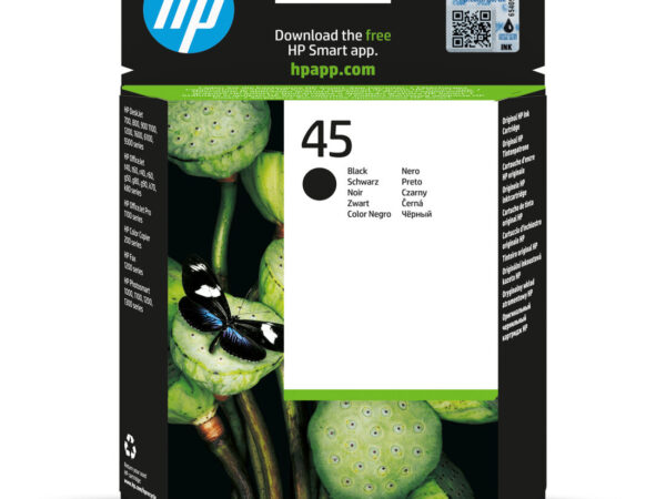 HP Cartuccia originale inchiostro nero 45 grande