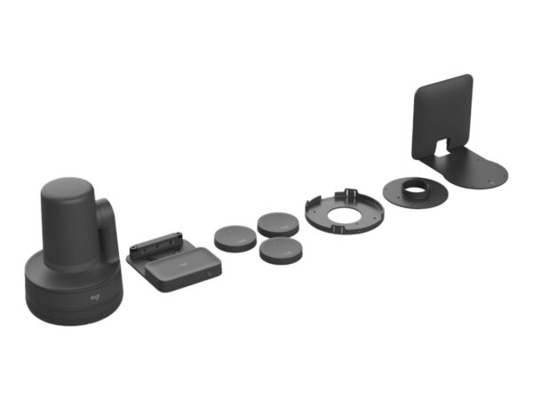 Logitech 991-000553 telecamera per videoconferenza Nero