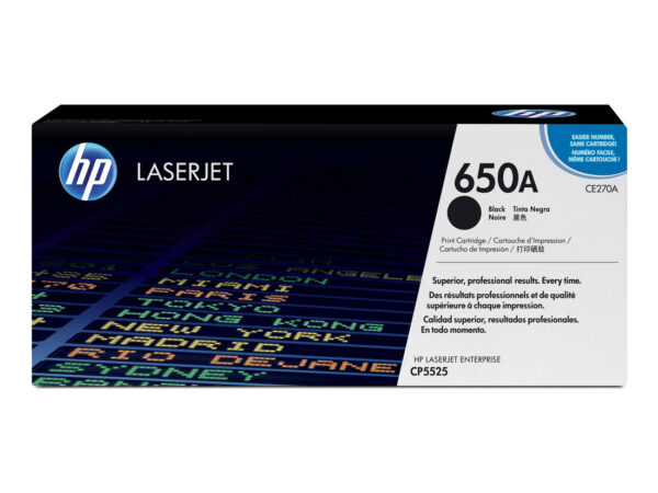 HP Cartuccia Toner originale nero LaserJet 650A