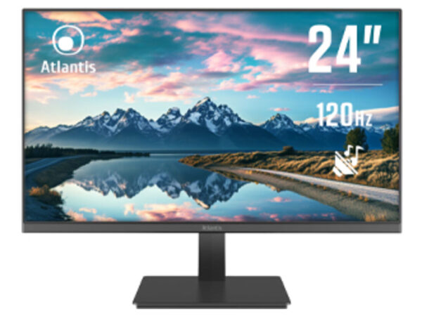 Atlantis Land A05-HE24VF-VHM Monitor PC 60,5 cm (23.8") 1920 x 1080 Pixel Full HD LED Nero