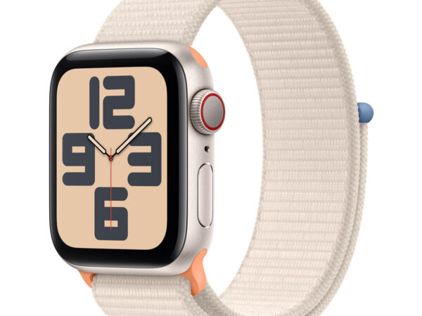 Apple Watch SE GPS + Cellular Cassa 40mm in Alluminio Galassia con Cinturino Sport Loop Galassia
