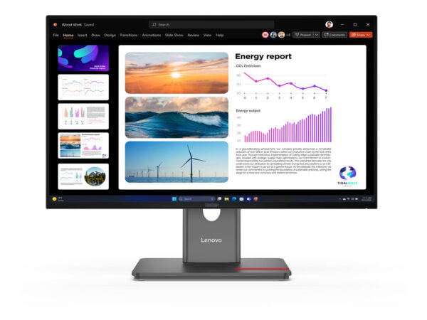 Lenovo ThinkVision P24Q-40 Monitor PC 60,5 cm (23.8") 2560 x 1440 Pixel Quad HD LCD Nero