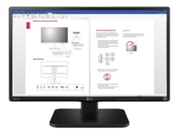 LG 24BK450H Monitor PC 60,5 cm (23.8") 1920 x 1080 Pixel Full HD LCD Nero