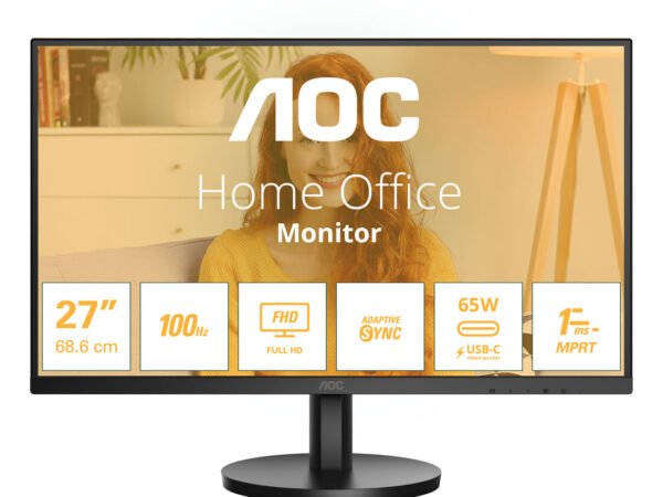 AOC 27B3CA2 Monitor PC 68,6 cm (27") 1920 x 1080 Pixel Full HD LED Nero
