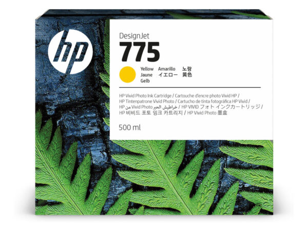 HP Cartuccia di inchiostro giallo 775 da 500 ml