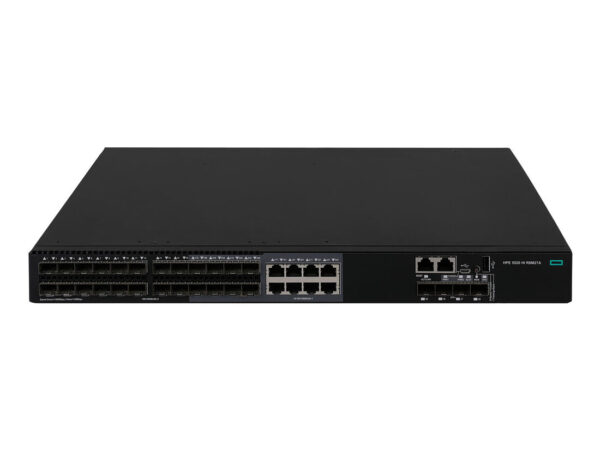 HPE Switch Comware FlexNetwork 5520HI 24 SFP 4 10G/1G BASE-X SFP+ con 1 slot di espansione, 2 vani per ventole e 2 alimentatori