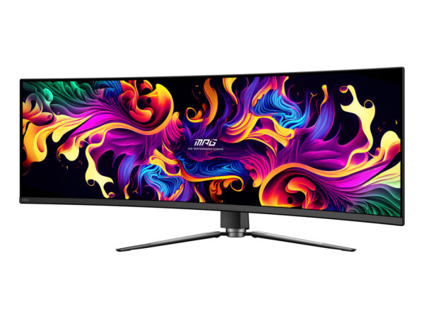 MSI MPG 491CQP QD-OLED Monitor PC 124,5 cm (49") 5120 x 1440 Pixel DQHD Nero
