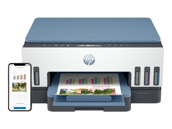 HP Smart Tank 7006 Wireless All-in-One Colore Stampante, Stampa fronte/retro; fotocopiatrice, scanner