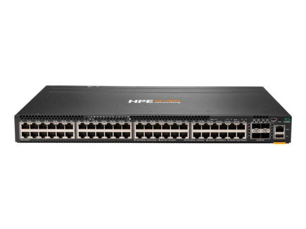 HPE Aruba Networking CX 6300M 48-port 1GbE and 4-port SFP56 Switch