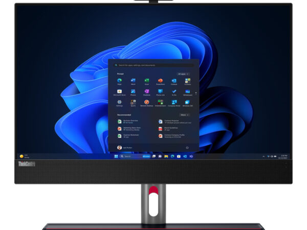 Lenovo ThinkCentre M90a Intel Core i5 i5-14500 60,5 cm (23.8") 1920 x 1080 Pixel Touch screen PC All-in-one 16 GB DDR5-SDRAM 1 TB SSD Windows 11 Pro Wi-Fi 6E (802.11ax) Nero