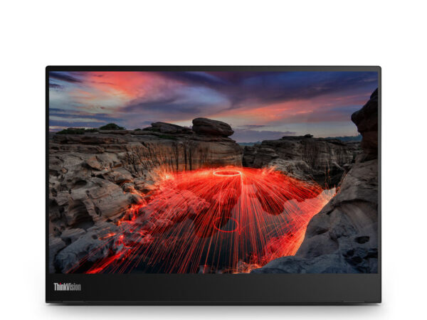 Lenovo ThinkVision M14t Gen 2 LED display 35,6 cm (14") 2240 x 1400 Pixel 2.2K Touch screen Nero