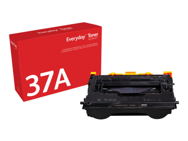 Everyday Toner  di Xerox Nero compatibile con HP 37A (CF237A), Capacità standard