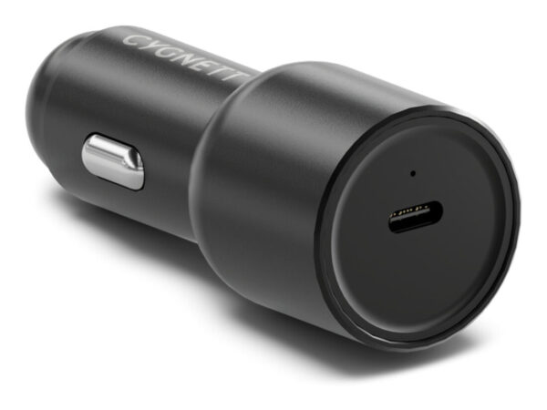 Cygnett CarPower Computer portatile, Smartphone, Tablet Nero Accendisigari Ricarica rapida Interno