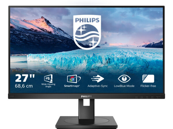 Philips 272S1M/00 Monitor PC 68,6 cm (27") 1920 x 1080 Pixel Full HD LCD Nero
