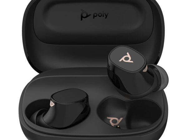 Poly Voyager Free 20 Black Earbuds +Basic Charge Case