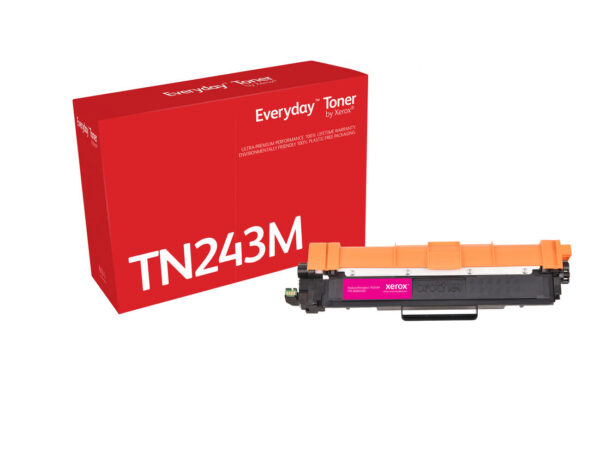 Everyday Toner  di Xerox Magenta compatibile con Brother TN-243M, Capacità standard