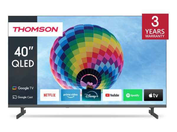 Thomson 40QG4S14 TV 101,6 cm (40") Full HD Smart TV Wi-Fi Grigio