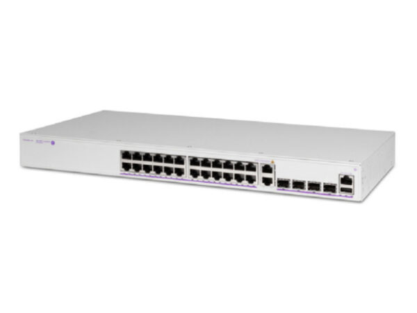 Alcatel-Lucent Enterprise OS6360-PH24-IT switch di rete Gestito L2/L3 Gigabit Ethernet (10/100/1000) Supporto Power over Ethernet (PoE) 1U Acciaio inox