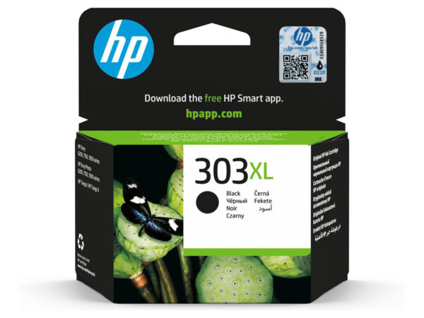 HP Cartuccia di inchiostro nero originale ad alta capacità 303XL