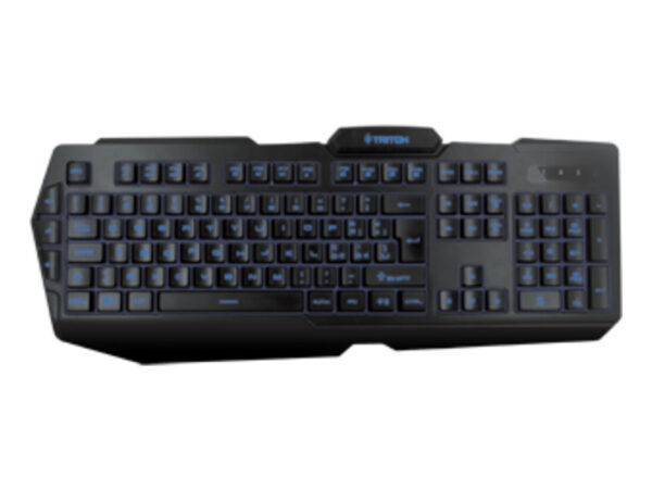 Atlantis Land Triton K400 tastiera Gaming USB QWERTY Italiano Nero