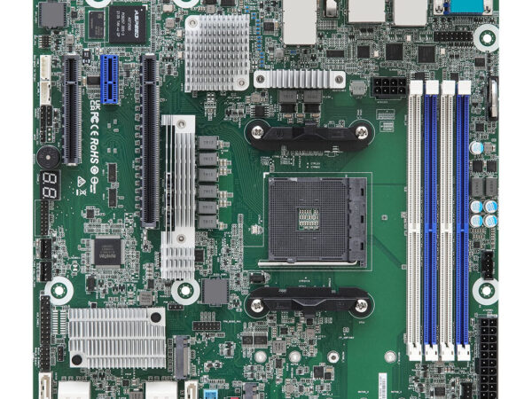 Asrock X570D4U-2L2T/BCM scheda madre AMD X570 Socket AM4 micro ATX
