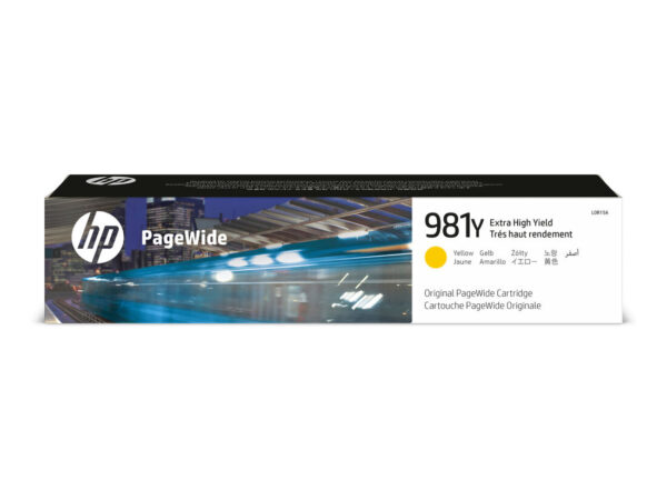 HP Cartuccia giallo originale ad altissima capacità PageWide 981Y