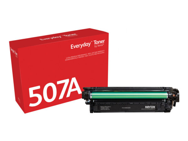 Everyday Toner  di Xerox Nero compatibile con HP 507A (CE400A), Capacità standard