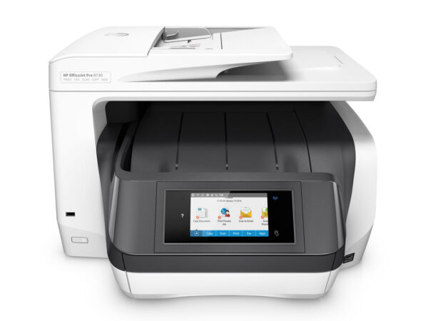 HP OfficeJet Pro 8730 Wireless All-in-One Colore Stampante, Instant Ink; Stampa fronte/retro