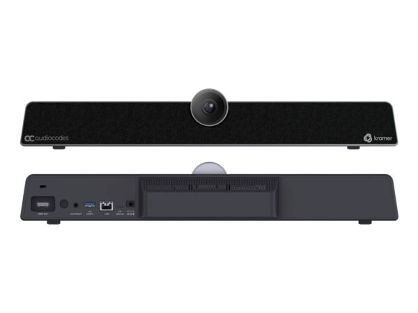 Kramer Electronics KAC-BAR-81(RXV81) webcam 4096 x 2160 Pixel USB 2.0 Nero, Grigio