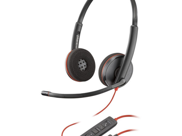 Poly Cuffie Blackwire C3220 UC con connettore USB-A