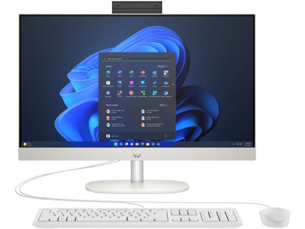 HP ProOne 240 G10 Intel Core i3 i3-N300 60,5 cm (23.8") 1920 x 1080 Pixel PC All-in-one 8 GB DDR4-SDRAM 256 GB SSD Windows 11 Pro Wi-Fi 6 (802.11ax) Bianco