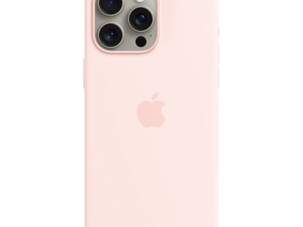 Apple Custodia MagSafe in silicone per iPhone 15 Pro Max - Rosa confetto