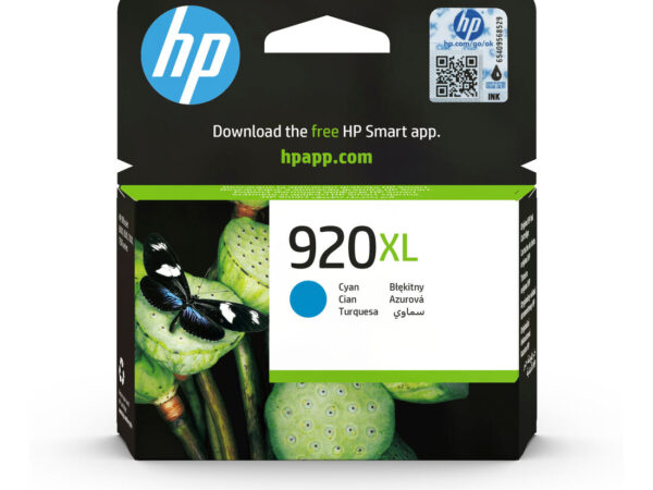 HP Cartuccia originale inchiostro ciano ad alta capacità 920XL