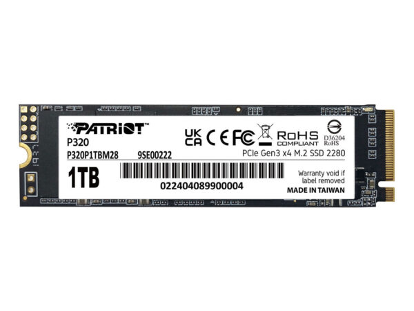 Patriot Memory P320 1 TB M.2 PCI Express 3.0 NVMe