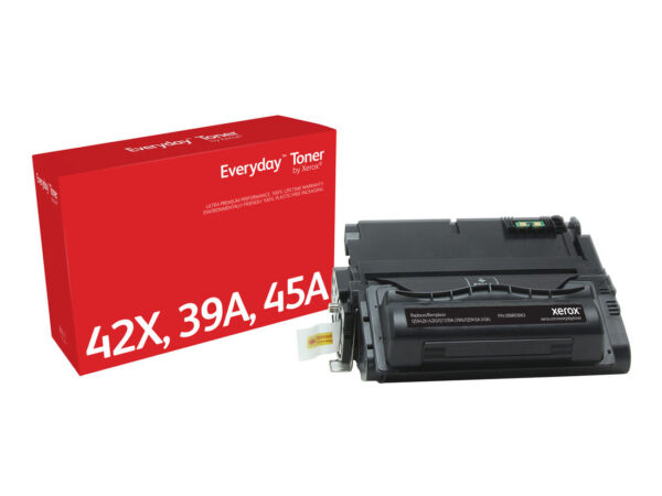 Everyday Toner  di Xerox Mono compatibile con HP 42A 39A 45A (Q5942X/ Q1339A/ Q5945A), Capacità standard
