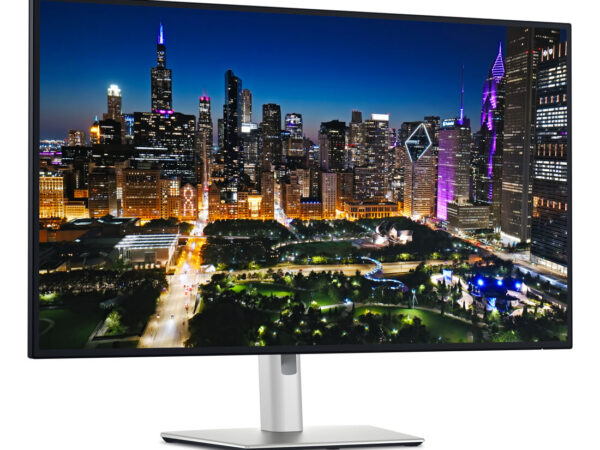 DELL UltraSharp U3225QE Monitor PC 80 cm (31.5") 3840 x 2160 Pixel 4K Ultra HD LCD Nero, Argento