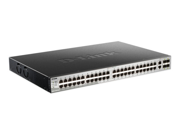 D-Link DGS-3130-54TS Gestito L3 Gigabit Ethernet (10/100/1000) Nero, Grigio