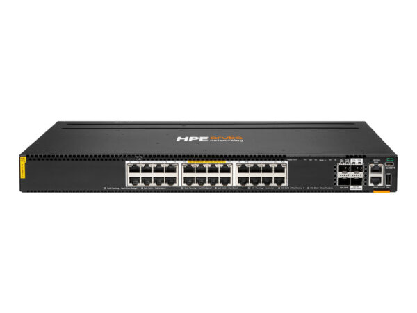 HPE Aruba Networking Switch CX 6300M 24 porte Smart Rate 1G/2,5G/5G/10G PoE 2p 50G Class6 e 2p 25G