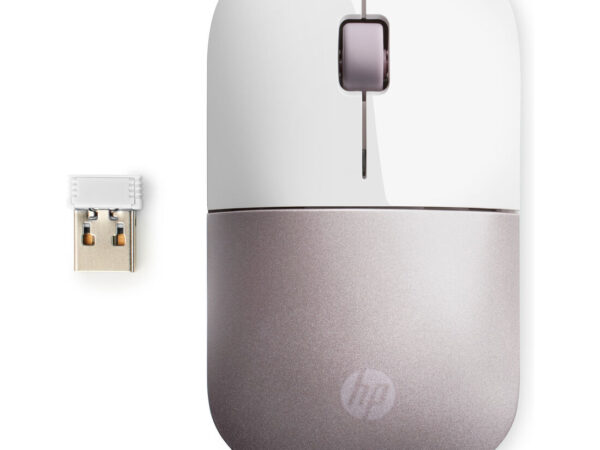 HP Mouse wireless Z3700: bianco/rosa