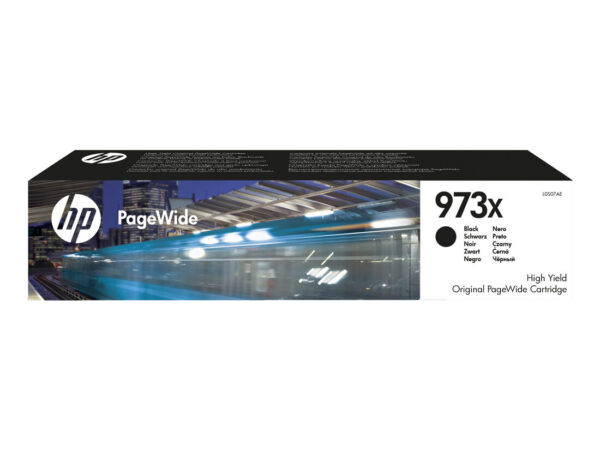 HP Cartuccia nero ad alta capacità originale 973X PageWide