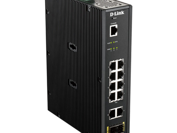 D-Link DIS-200G-12S switch di rete Gestito L2 Gigabit Ethernet (10/100/1000) Nero