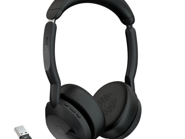 Jabra Evolve2 55 Auricolare Wireless A Padiglione Ufficio Bluetooth Base di ricarica Nero