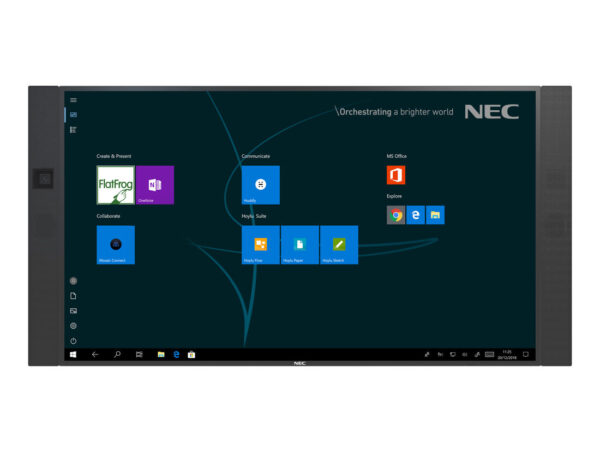 NEC InfinityBoard 2.0 Monitor PC 2,18 m (86") 3840 x 2160 Pixel 4K Ultra HD Touch screen Nero
