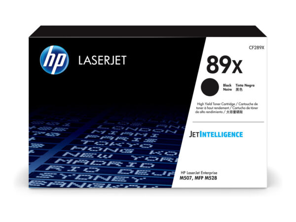 HP Cartuccia toner nero originale LaserJet 89X ad alta capacità