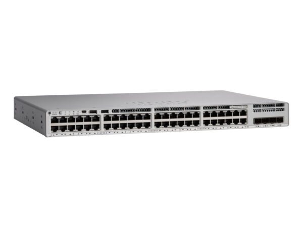 Cisco C9200-48PXG-E switch di rete Gestito L2/L3 Gigabit Ethernet (10/100/1000) Supporto Power over Ethernet (PoE) Grigio